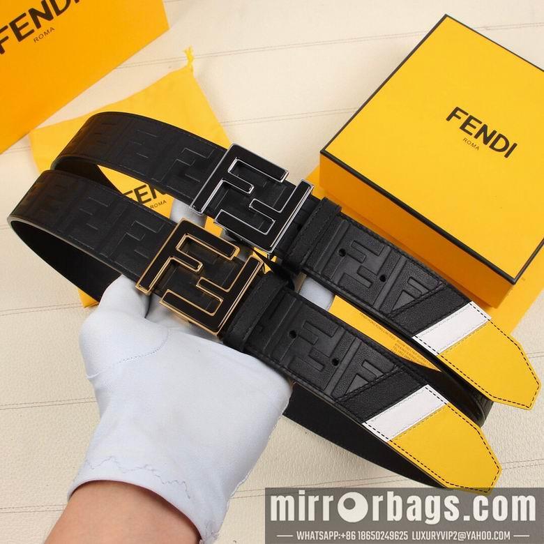 Fendi Belt 38mmX95-125cm 7D59