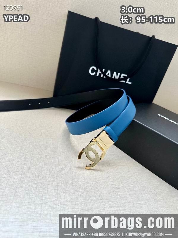Chanel belt 30mmX95-115cm 8L072002