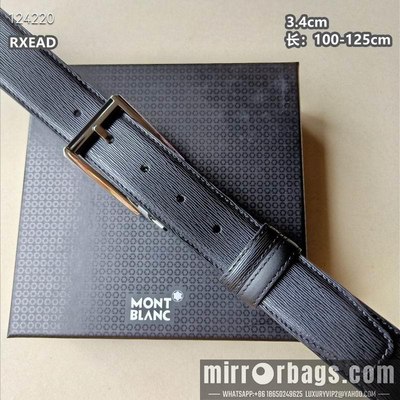 Montblanc belt 34mmX100-125cm 8L05