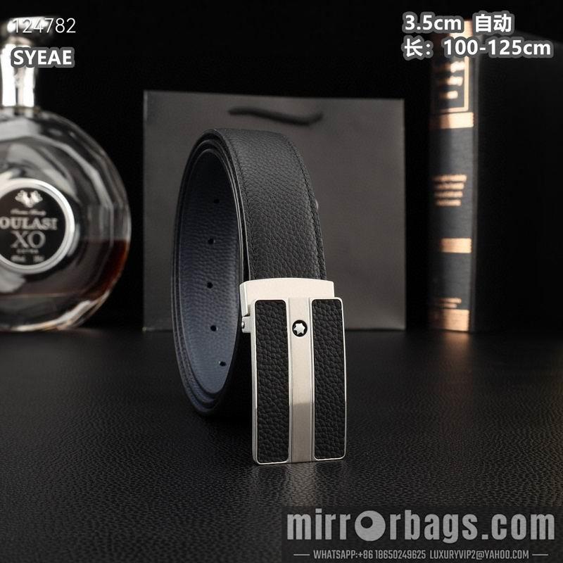 Montlanc belt 35mmX100-125cm 8L32