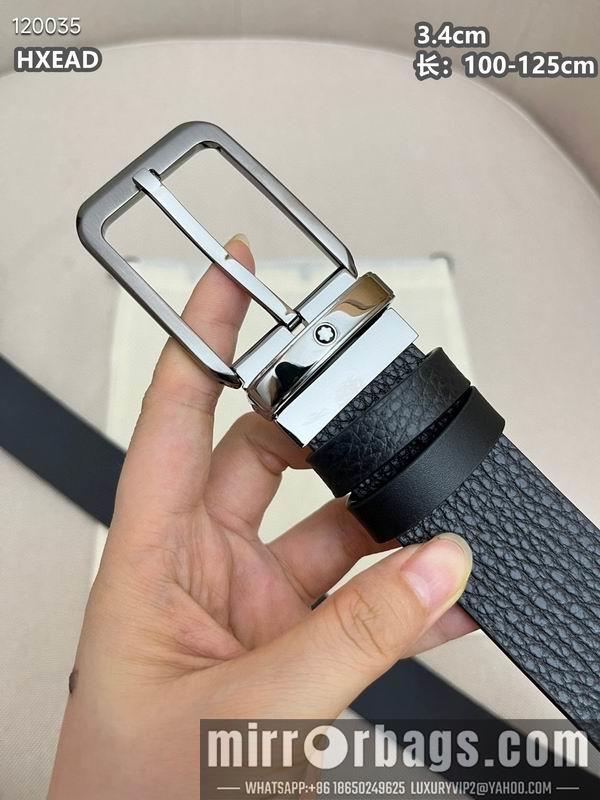 Montblanc belt 34mmX100-125cm 8L03
