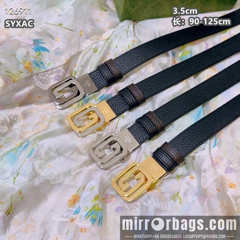 Gucci belt 35mmX90-125cm 8L70