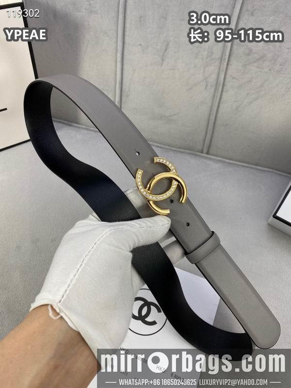 Chanel belt 30mmX95-115cm 8L040803