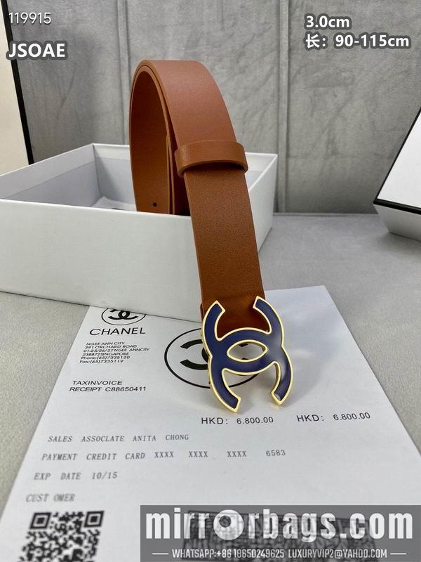 Chanel belt 30mmX90-115cm 8L072005