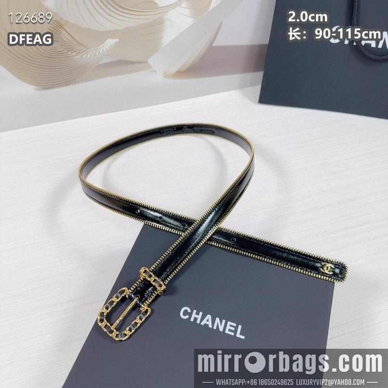 Chanel belt 20mmX90-115cm 8L10