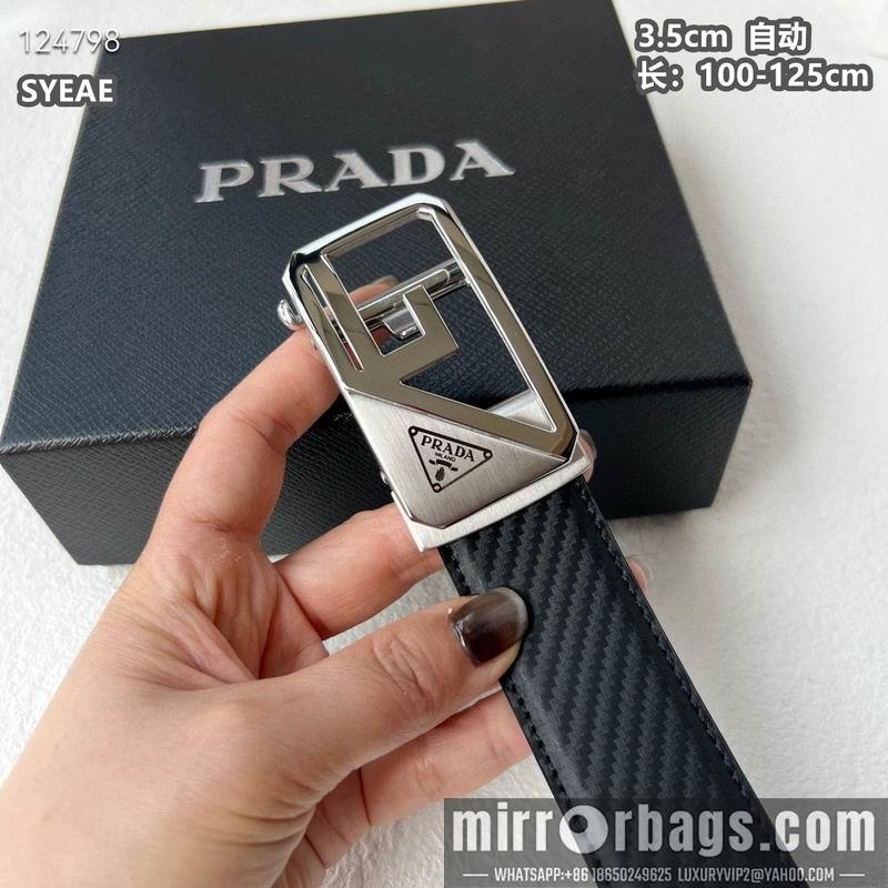 Prada belt 35mmX100-125cm 8L53