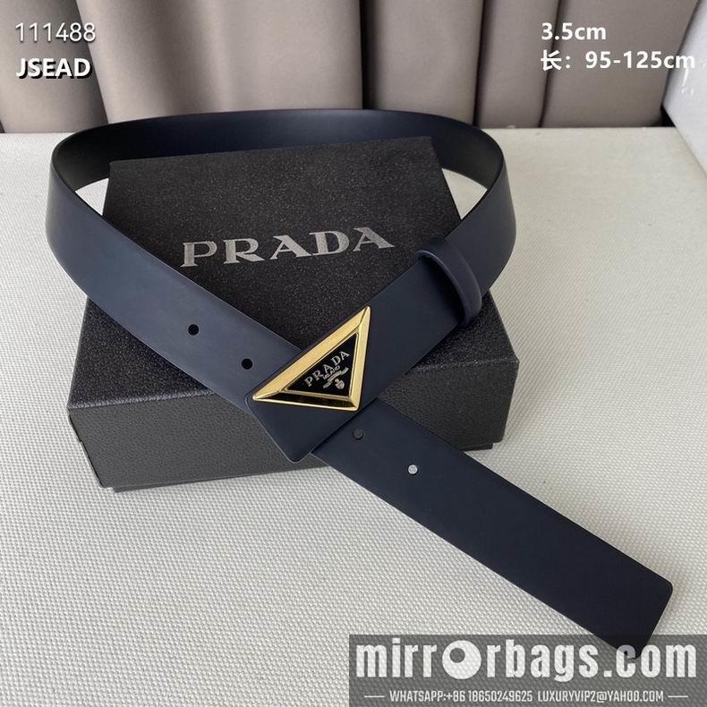 Prada belt 35mmX95-125CM 8L12