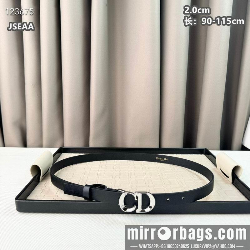 Dior belt 20mmX90-115cm 8L19