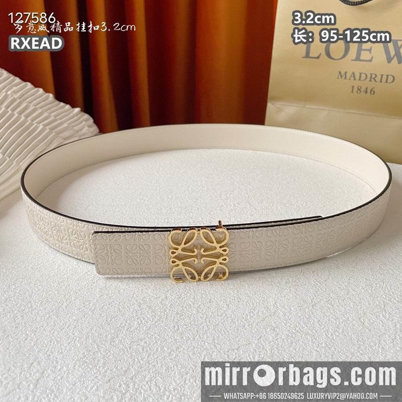 Loewe belt 32mmX95-125cm 8L04