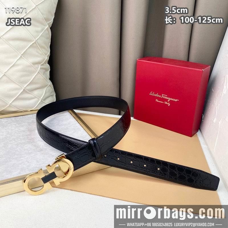 Ferragamo belt 35mmX100-125cm 8L072009