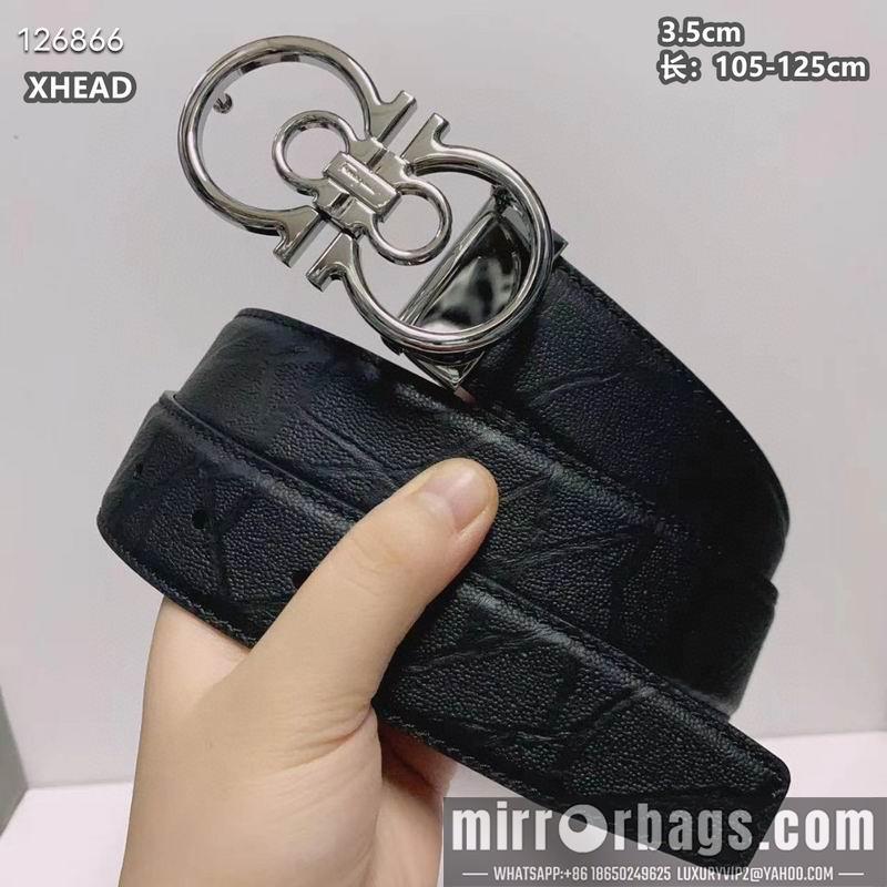 Ferragamo belt 35mmX105-125cm 8L110