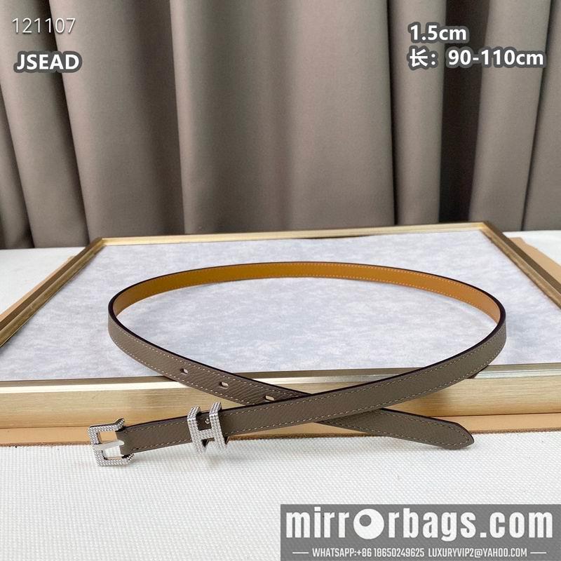 Hermes belt 15mmX90-110cm 8L01