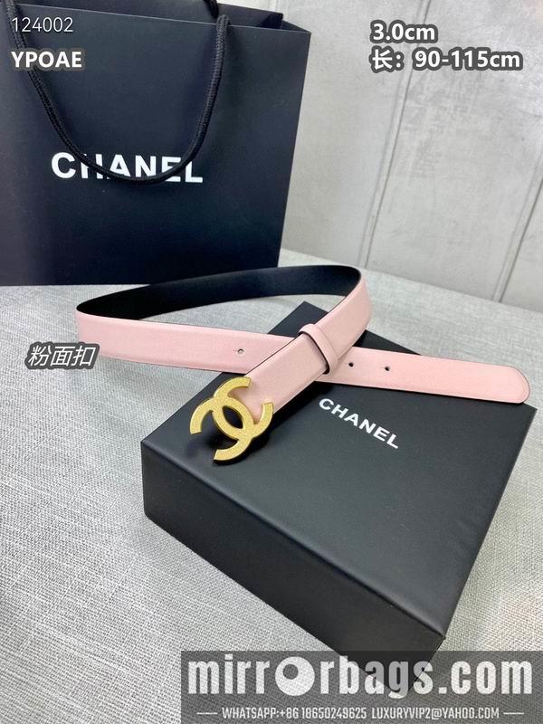 Chanel belt 30mmX90-115cm 8L09