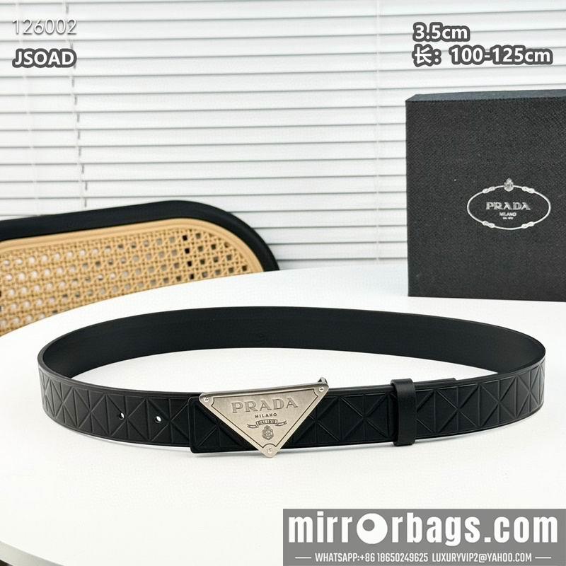Prada belt 35mmX100-125cm 8L36