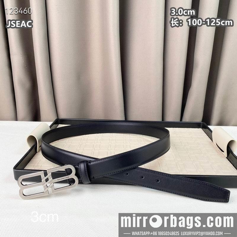 Balenciaga belt 30mmX100-125cm 8L13