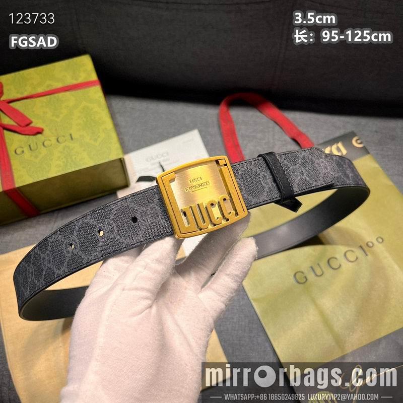 Gucci belt 35mmX95-125cm 8L06