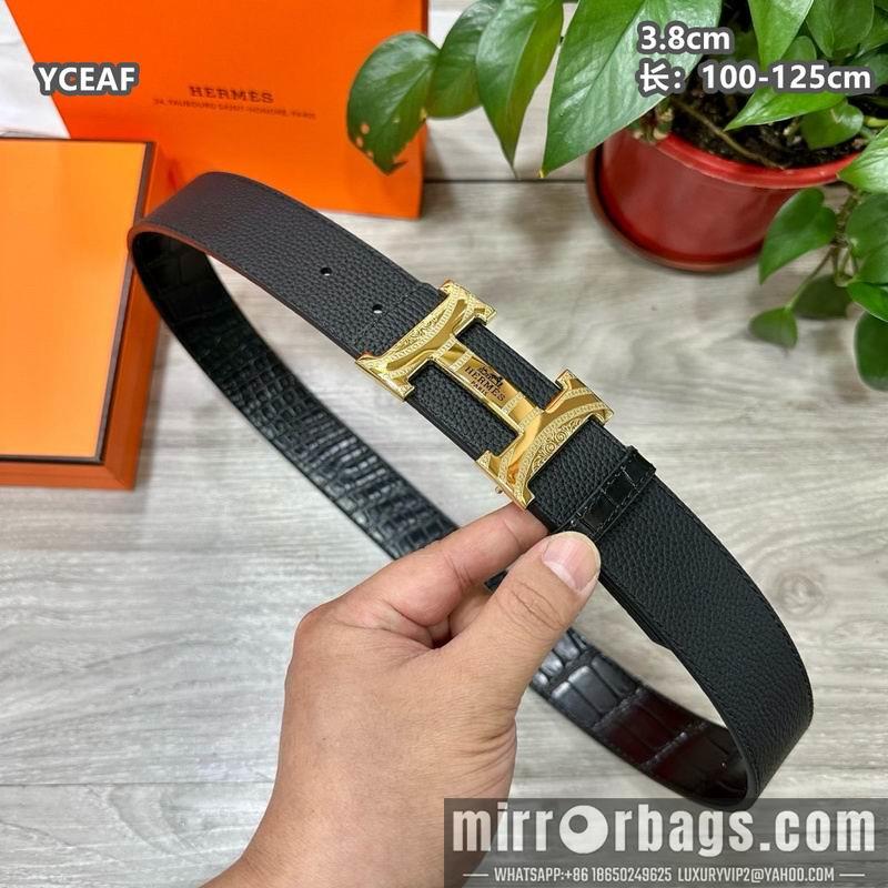 Hermes belt 38mmX100-125cm 8L60