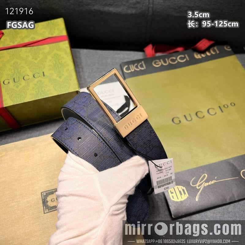 Gucci belt 35mmX95-125cm 8L01