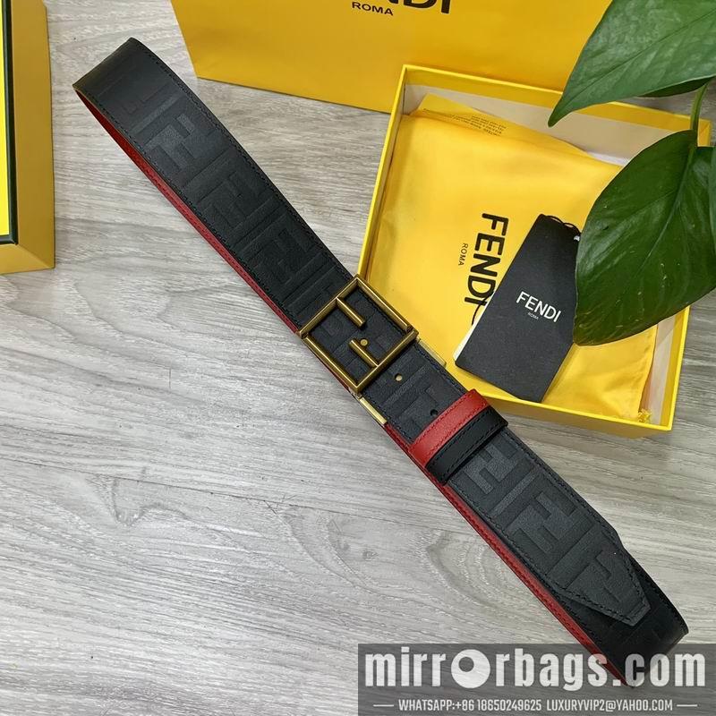 Fendi belt 38mmX95-125cm 7D03