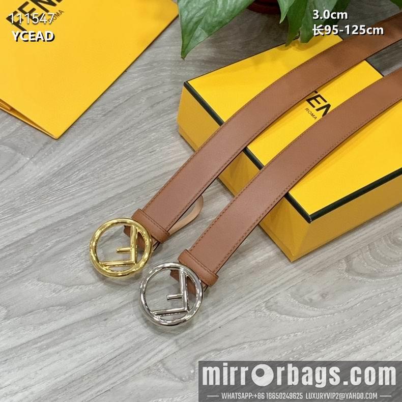 Fendi Belt 30mmX95-125cm 8L10