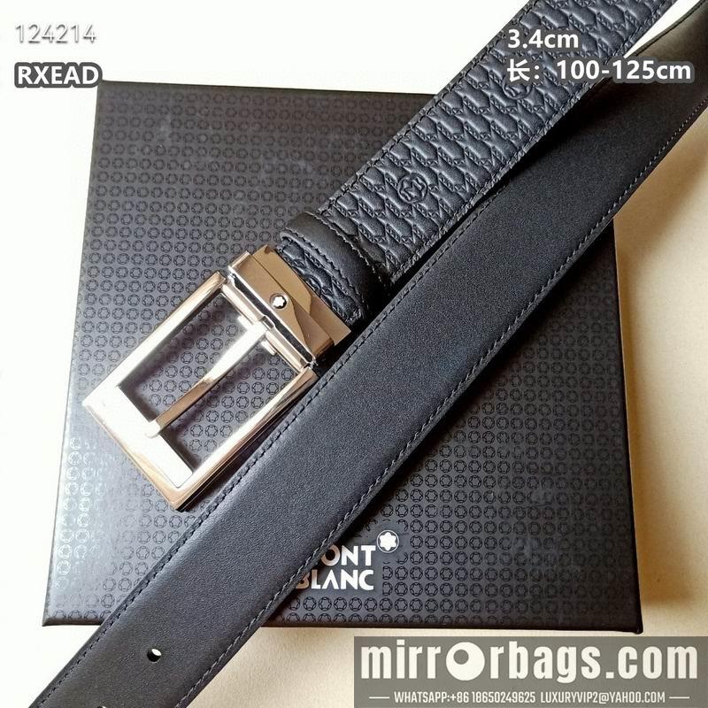 Montblanc belt 34mmX100-125cm 8L06