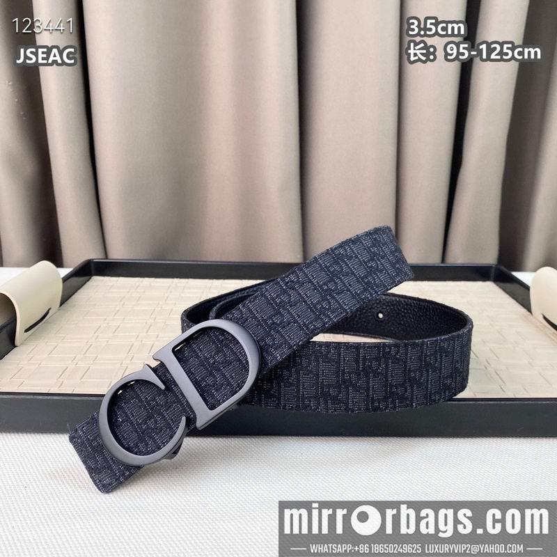 Dior belt 35mmX95-125cm 8L24