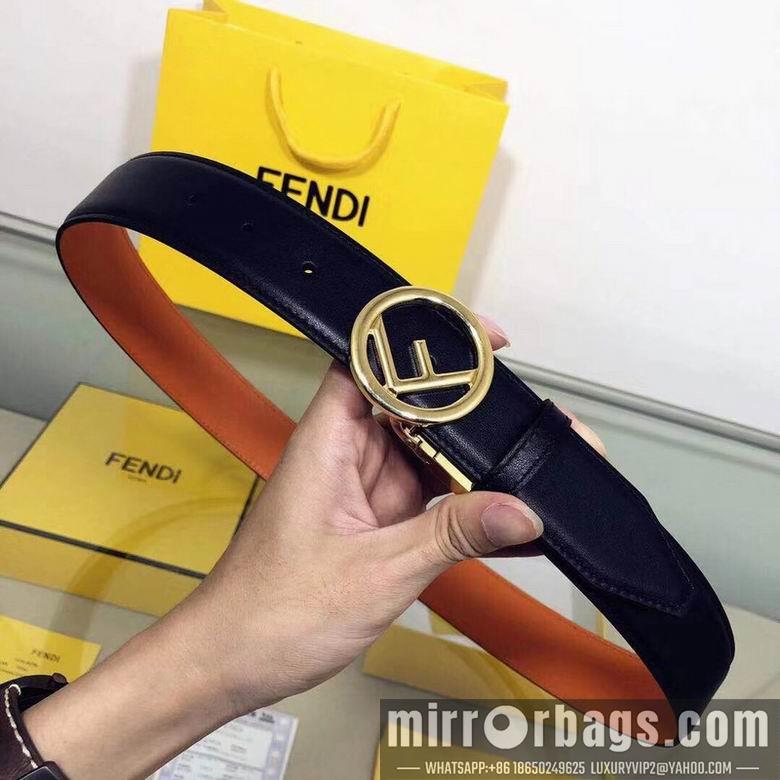 Fendi Belt 38mmX95-125cm 7D55