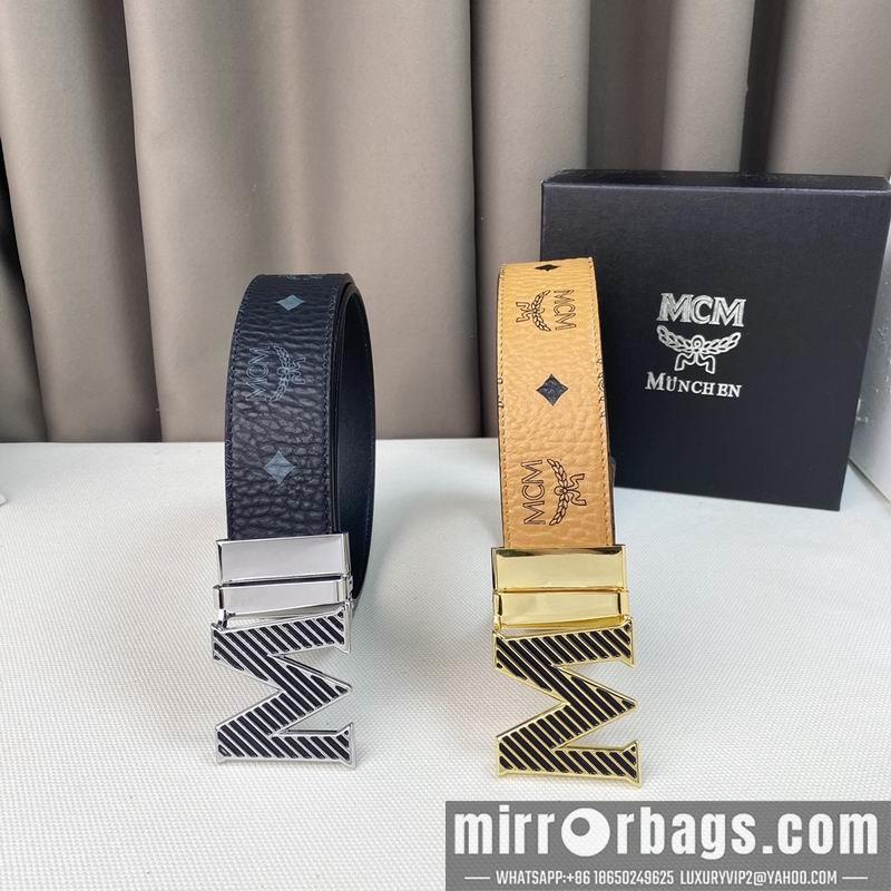 MCM belt 38mmX95-125cm 7D06