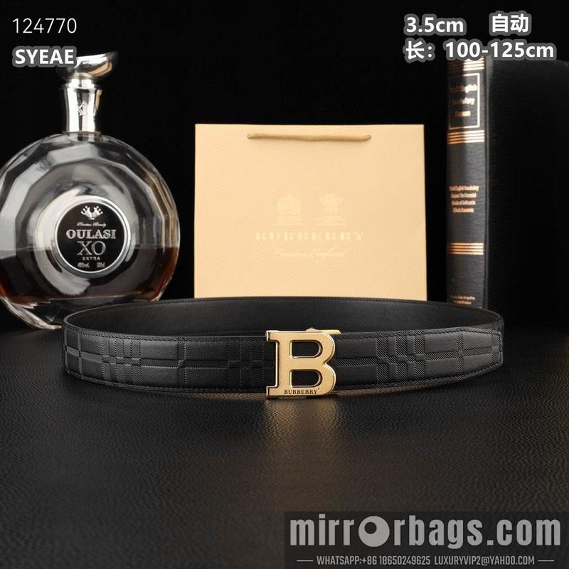 Burberry belt 35mmX100-125cm 8L74