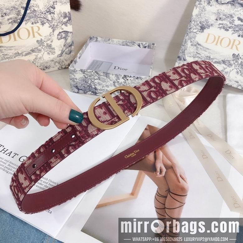 Dior Belt 30mmX95-110cm 7d03