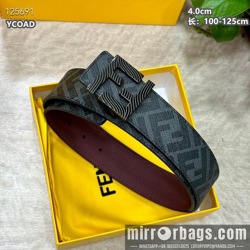 Fendi belt 40mmX100-125cm 8L26