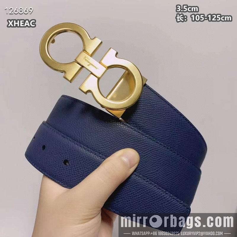 Ferragamo belt 35mmX105-125cm 8L104