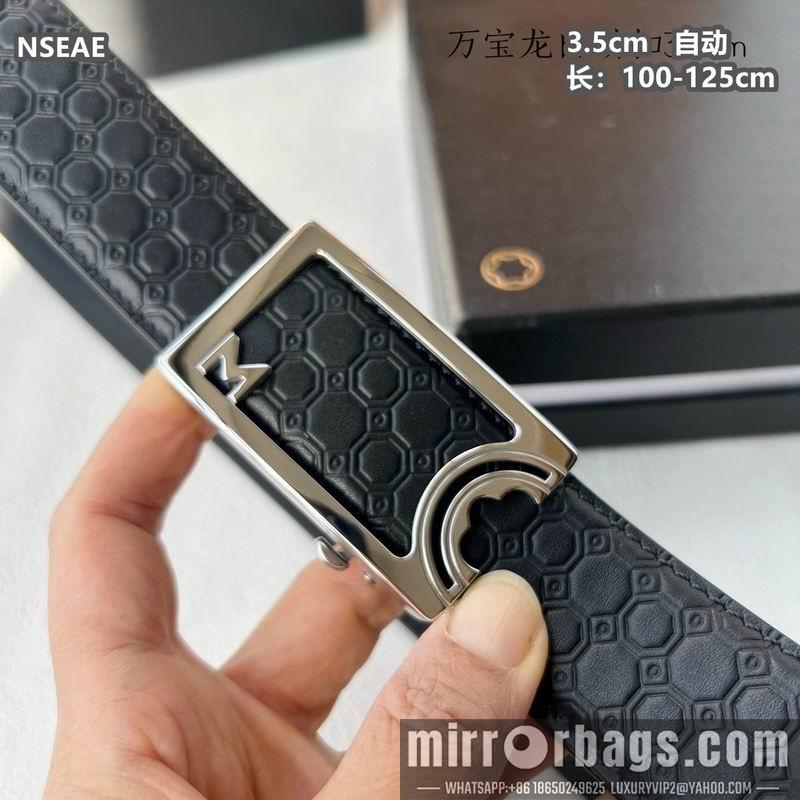 Montlanc belt 35mmX100-125cm 8L69