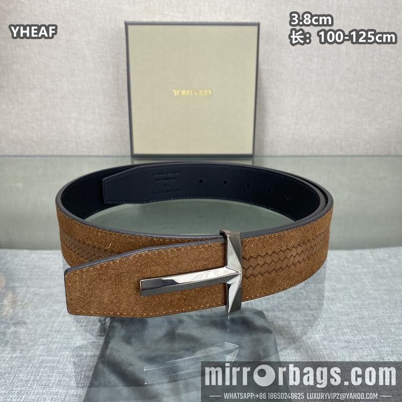 Tom Ford belt 38mmX100-125cm 8L94
