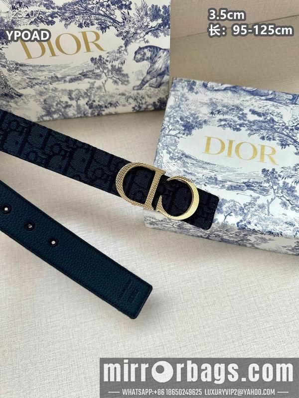 Dior belt 35mmX95-125cm 8L23
