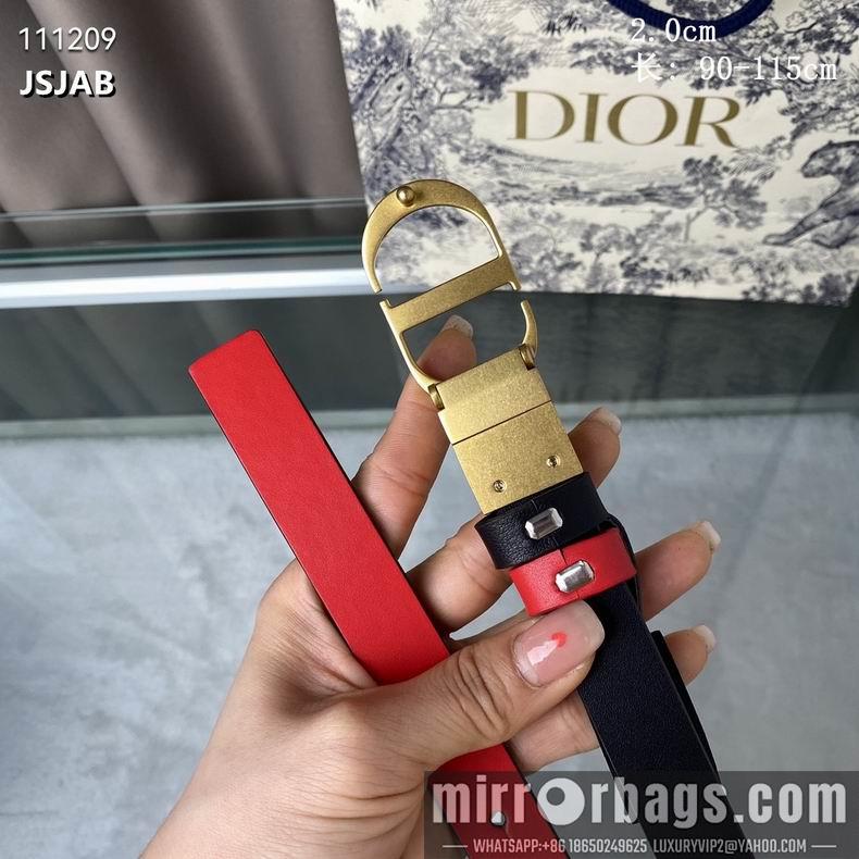 Dior Belt 20mmX90-115cm 8L05