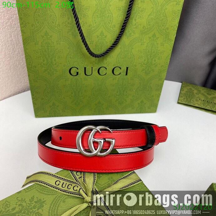 Gucci Belt 20mmX90-115cm 7D04