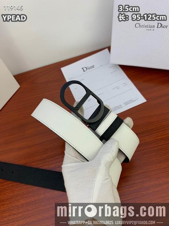 Dior belt 35mmX95-125cm 8L14