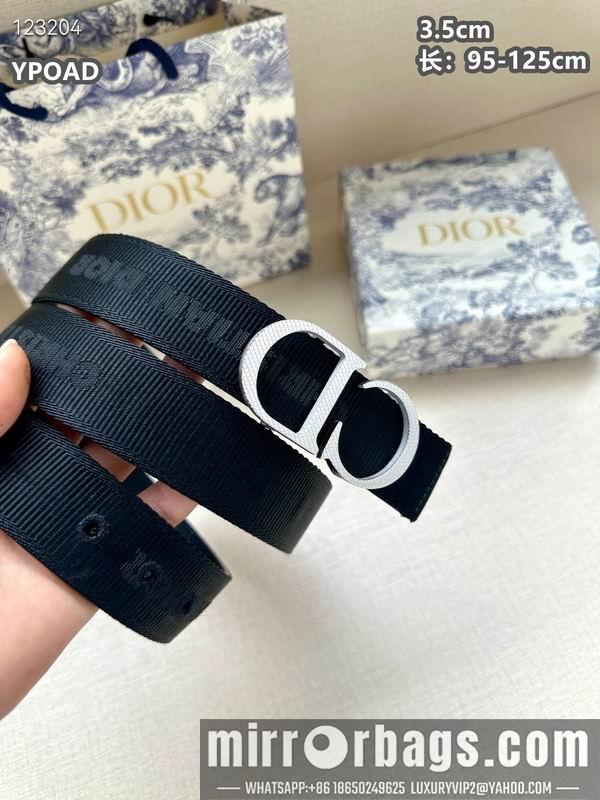 Dior belt 35mmX95-125cm 8L23