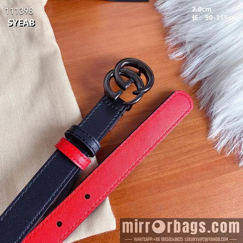 Gucci belt 20mmX90-115cm 8L10