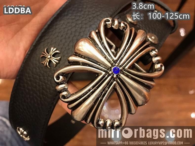 Chrome Hearts belt 38mmX100-125cm 8L10