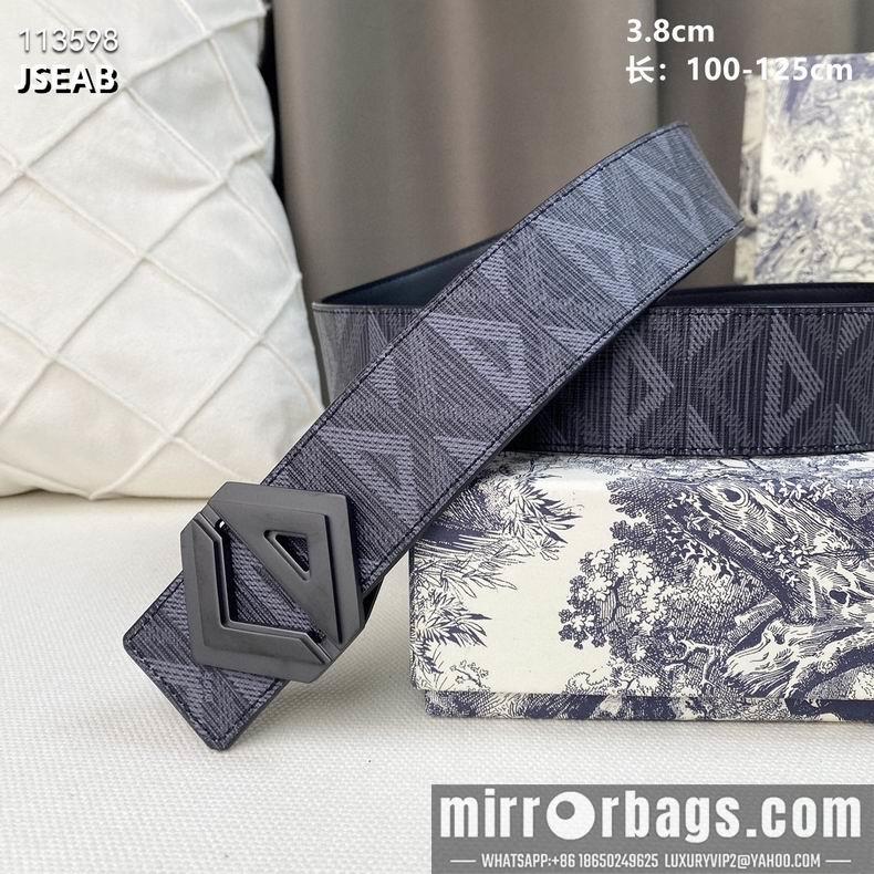 Dior belt 38mmX100-125cm 8L02
