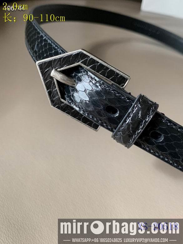 YSL Belt 20mmX90-110cm 8L01