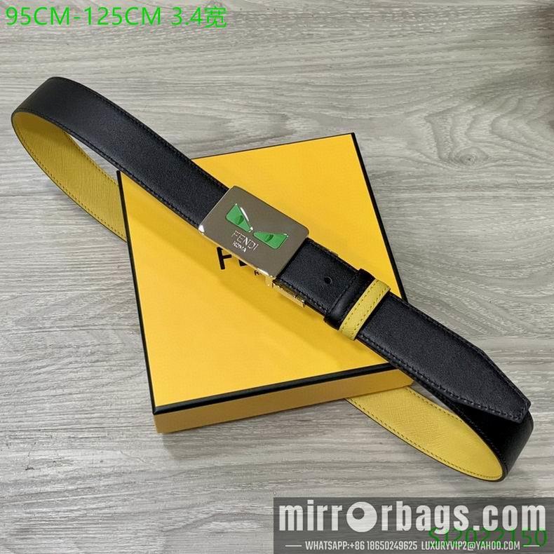 Fendi Belt 34mmX95-125cm 7D02