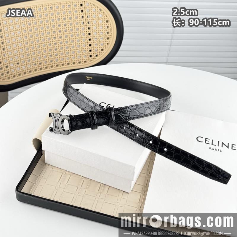 Celine belt 25mmX90-115cm 8L27