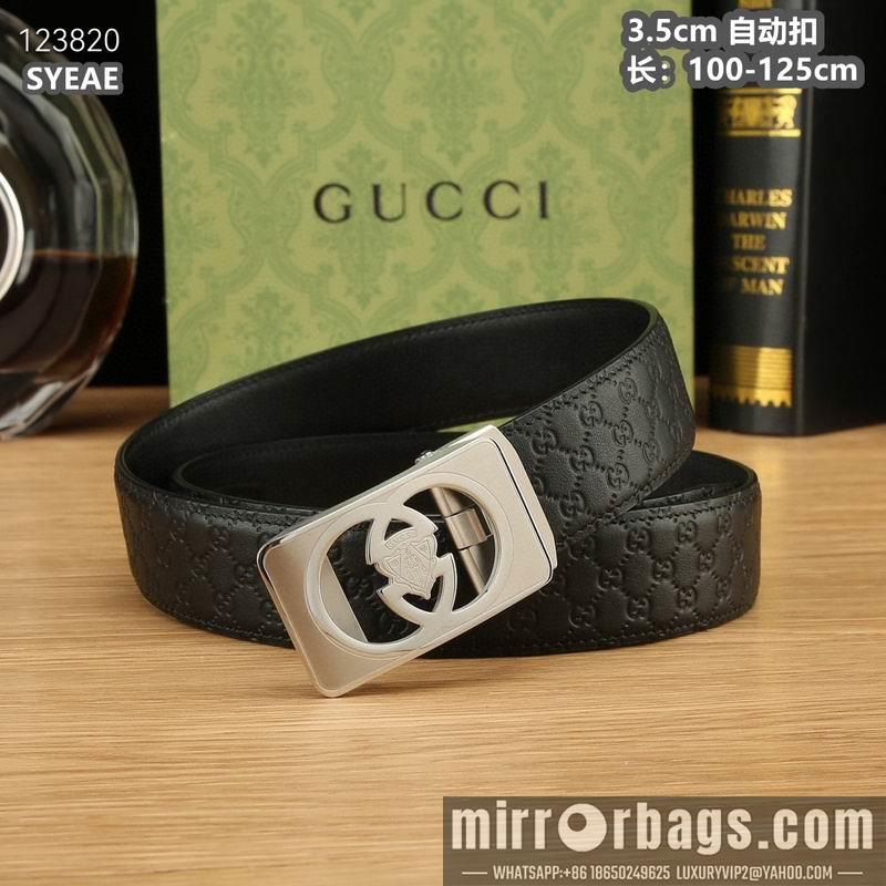 Gucci belt 35mmX100-125cm 8L48
