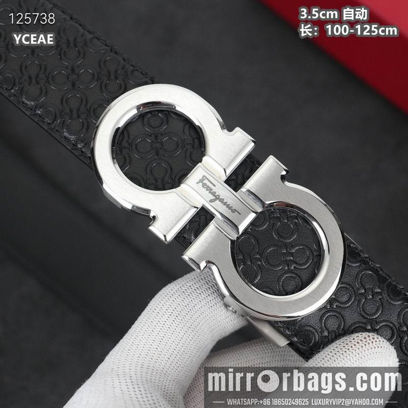 Ferragamo belt 35mmX100-125cm 8L06