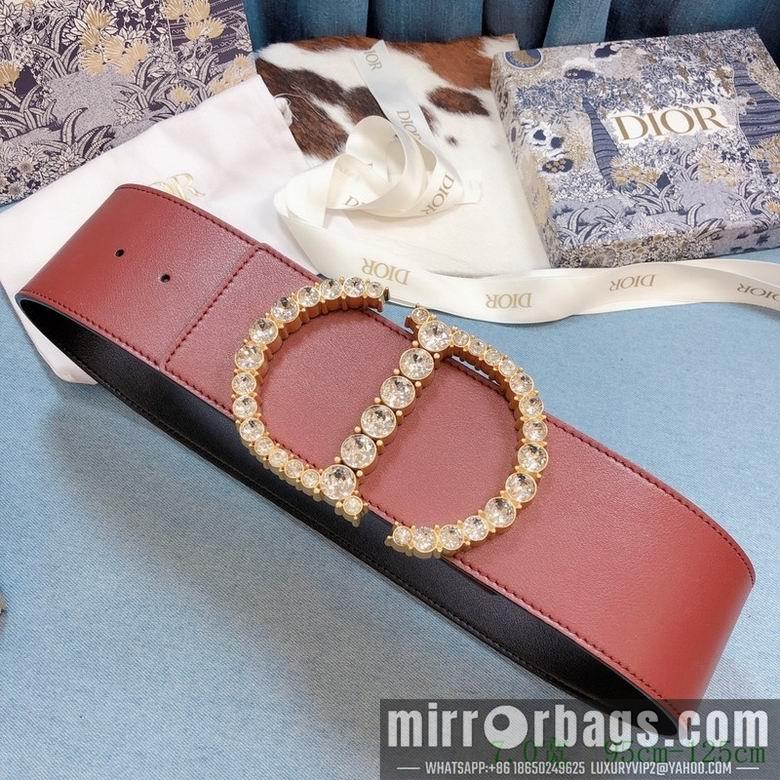 Dior Belt 70mmX95-125cm 7d06
