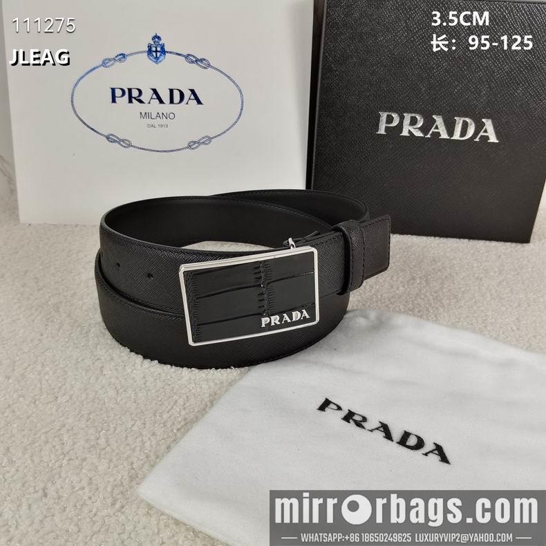 Prada belt 35mmX95-125CM 8L10