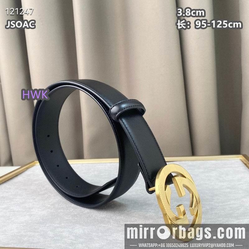 Gucci belt 38mmX95-125cm 8L17